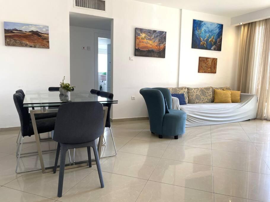 Sunny 3Br Apartment Golf Residence Eilat Bagian luar foto